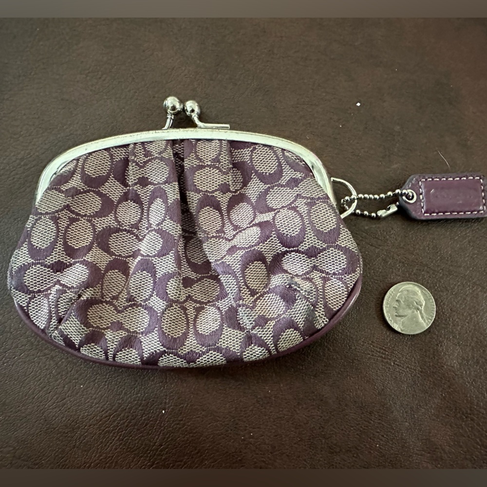 Mini Coach coin purse